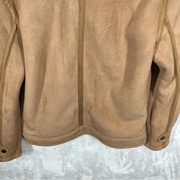 Blank NYC Snowed In Faux Fur Lined Jacket men’s small - Picture 3 of 14